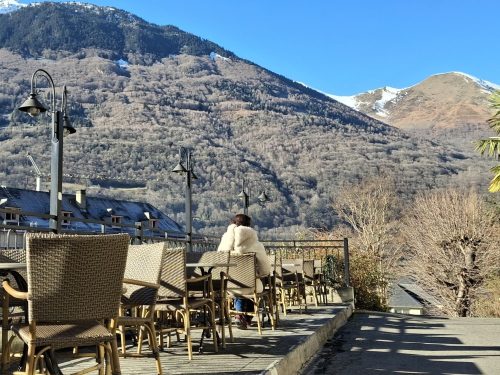 Hôtel Tourmalet terrace French Pyrenees